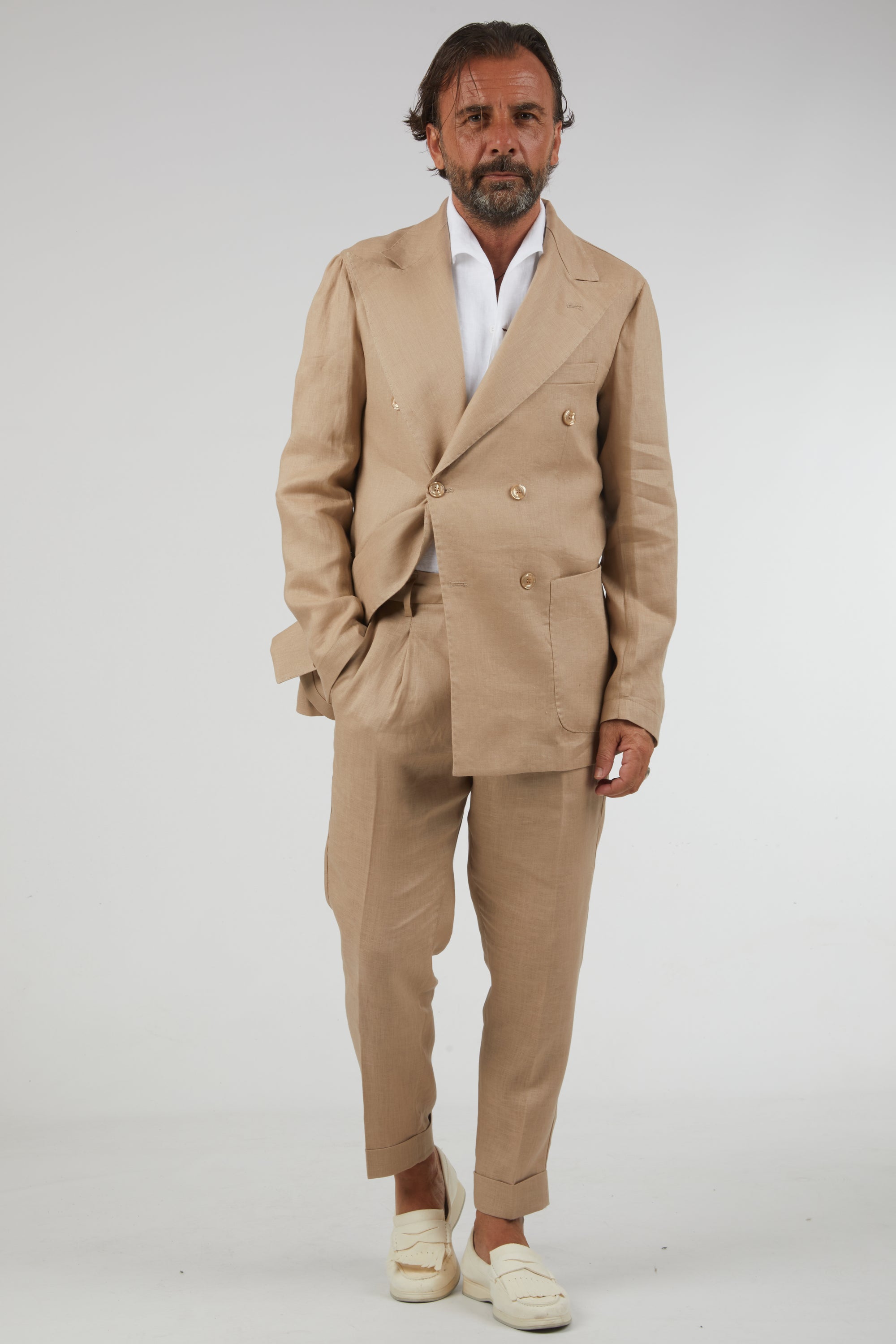 Pantalone Presley Lino