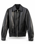 Bomber Aviator Pelle Unita