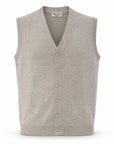 Gilet Abbottonato Cachemire BS