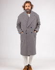 Cappotto Doppiopetto Over Pied de Poule