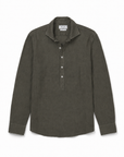 Polo Camicia Lino Tinta Unita