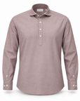 Polo Camicia Over Flanella Unita