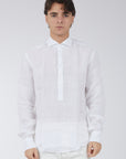 Polo Camicia Lino