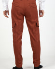 Pantalone Cargo Flanella