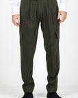 Pantalone Cargo Flanella