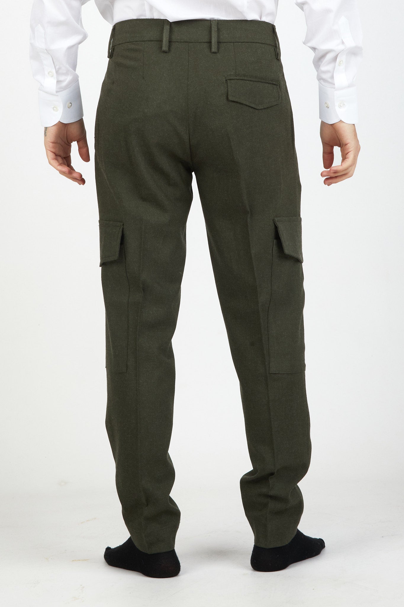 Pantalone Cargo Flanella