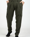 Pantalone Cargo Flanella