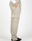 Pantalone Cargo Flanella