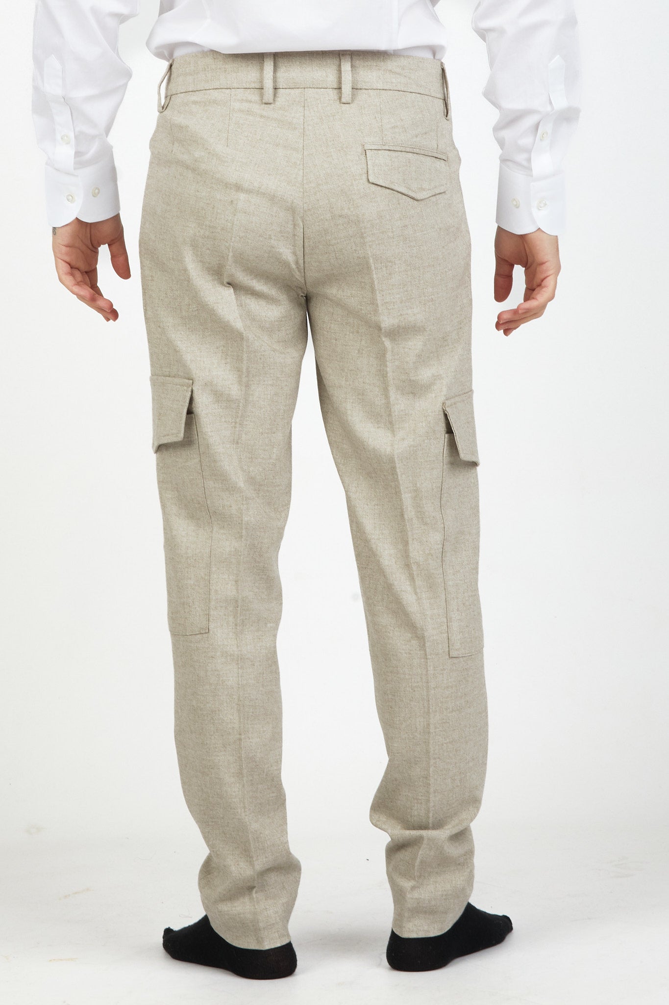 Pantalone Cargo Flanella