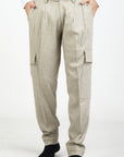 Pantalone Cargo Flanella