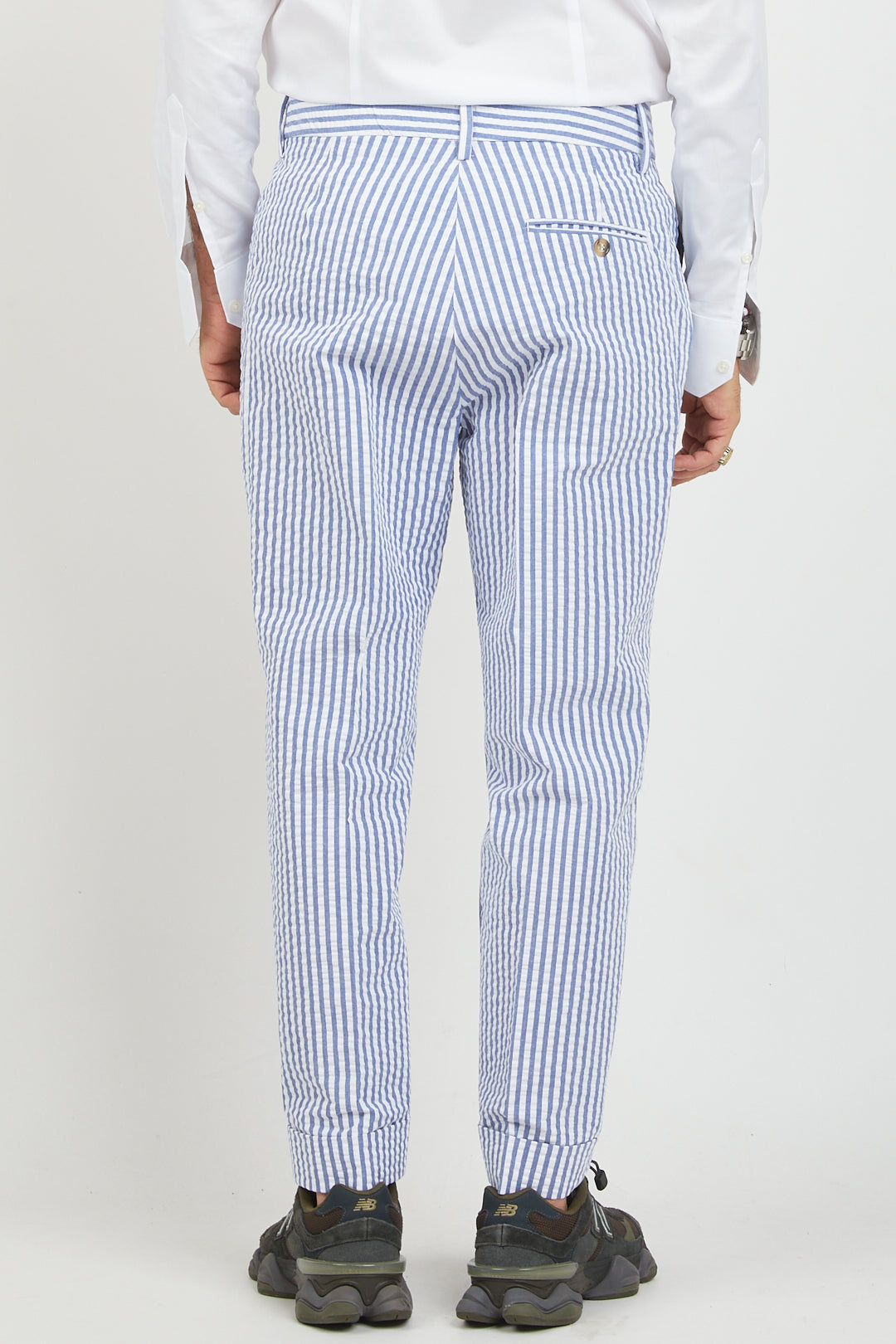 Presley Seersucker Stripe trousers