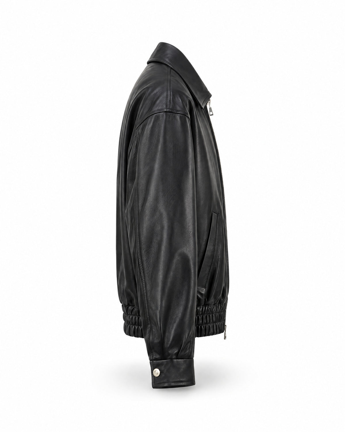 Bomber Aviator Pelle Unita