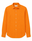 Camicia Lino Tinta Unita