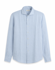 Camicia Lino Tinta Unita