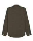 Camicia Texana Lino Tinta Unita