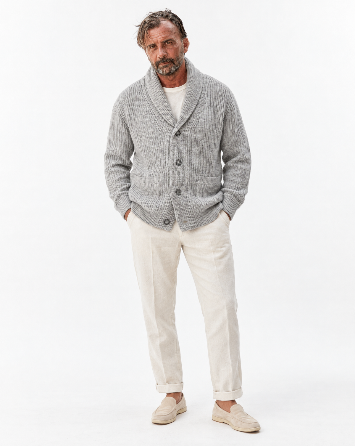 Cardigan Sciallato BS Bottoni