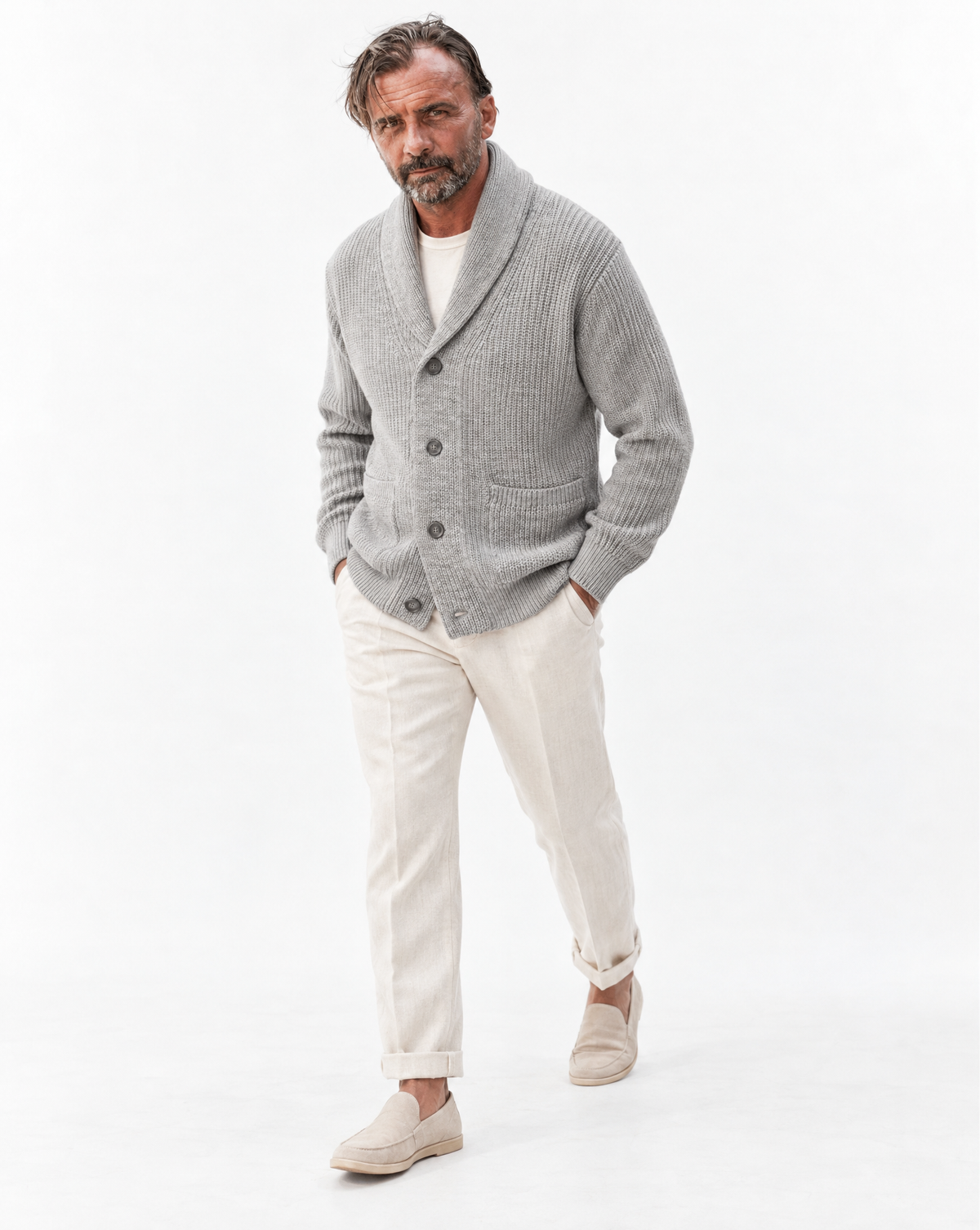 Cardigan Sciallato BS Bottoni