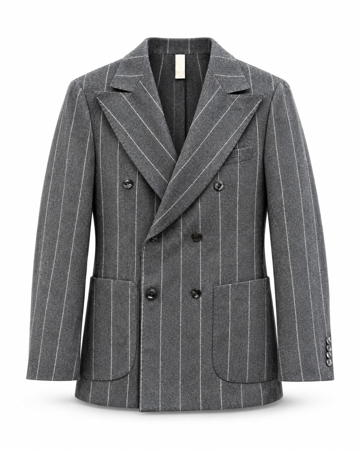 Giacca Agnelli Flanella Gessata