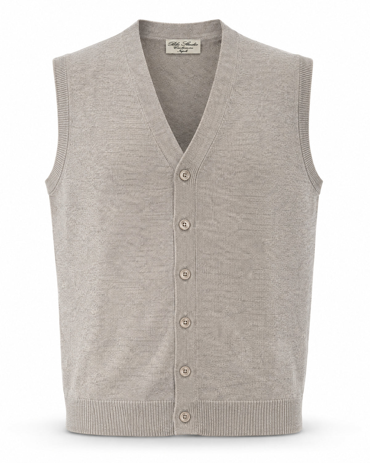 Gilet Abbottonato Cachemire BS