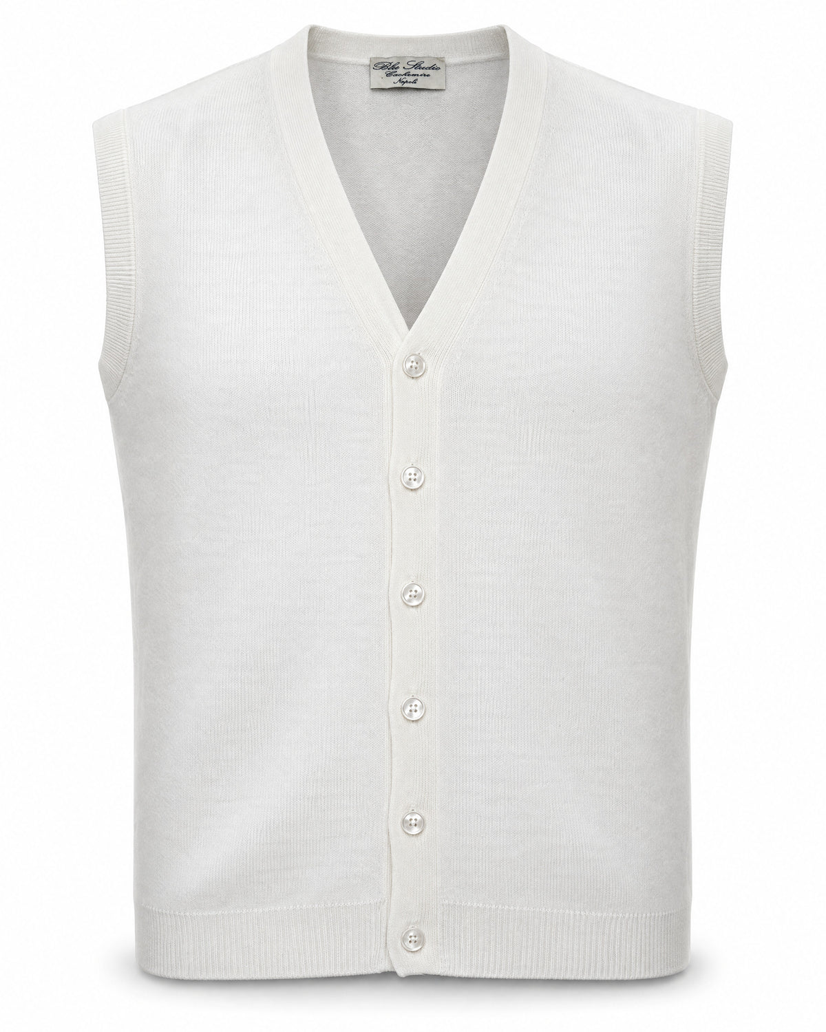 Gilet Abbottonato Cachemire BS