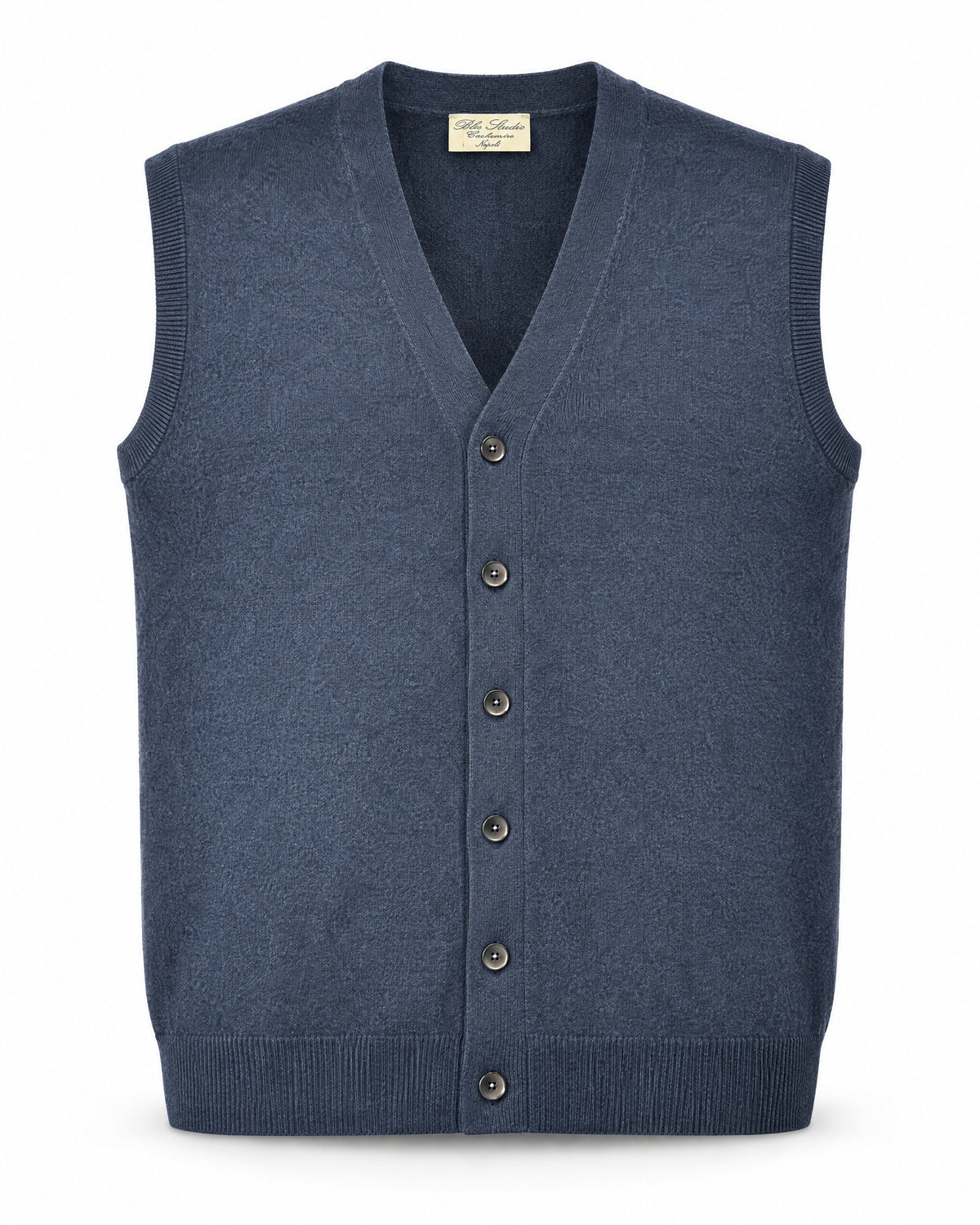 Gilet Abbottonato Cachemire BS