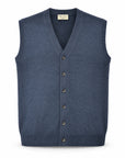 Gilet Abbottonato Cachemire BS