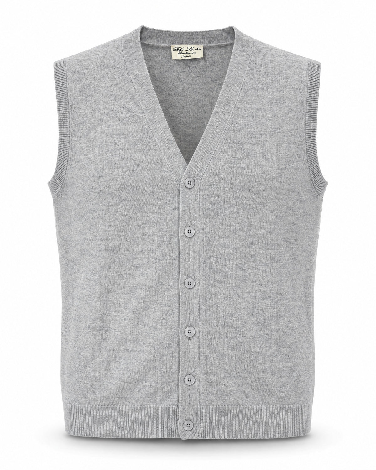 Gilet Abbottonato Cachemire BS