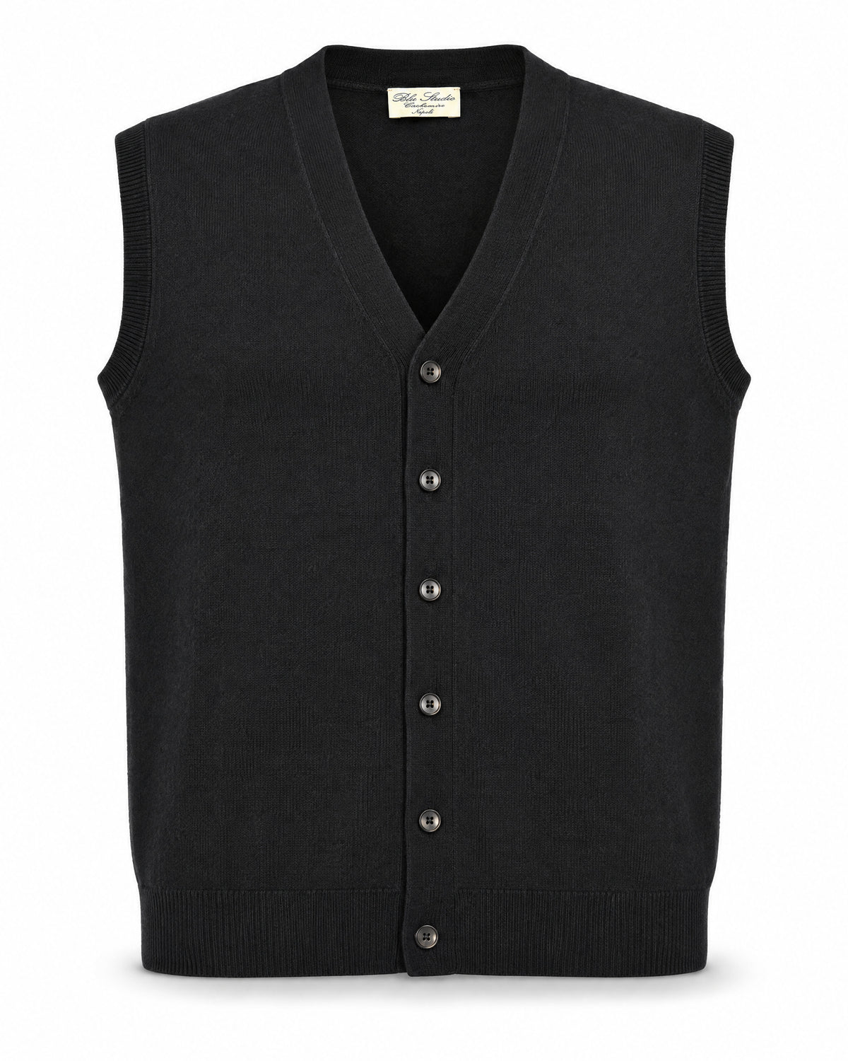 Gilet Abbottonato Cachemire BS