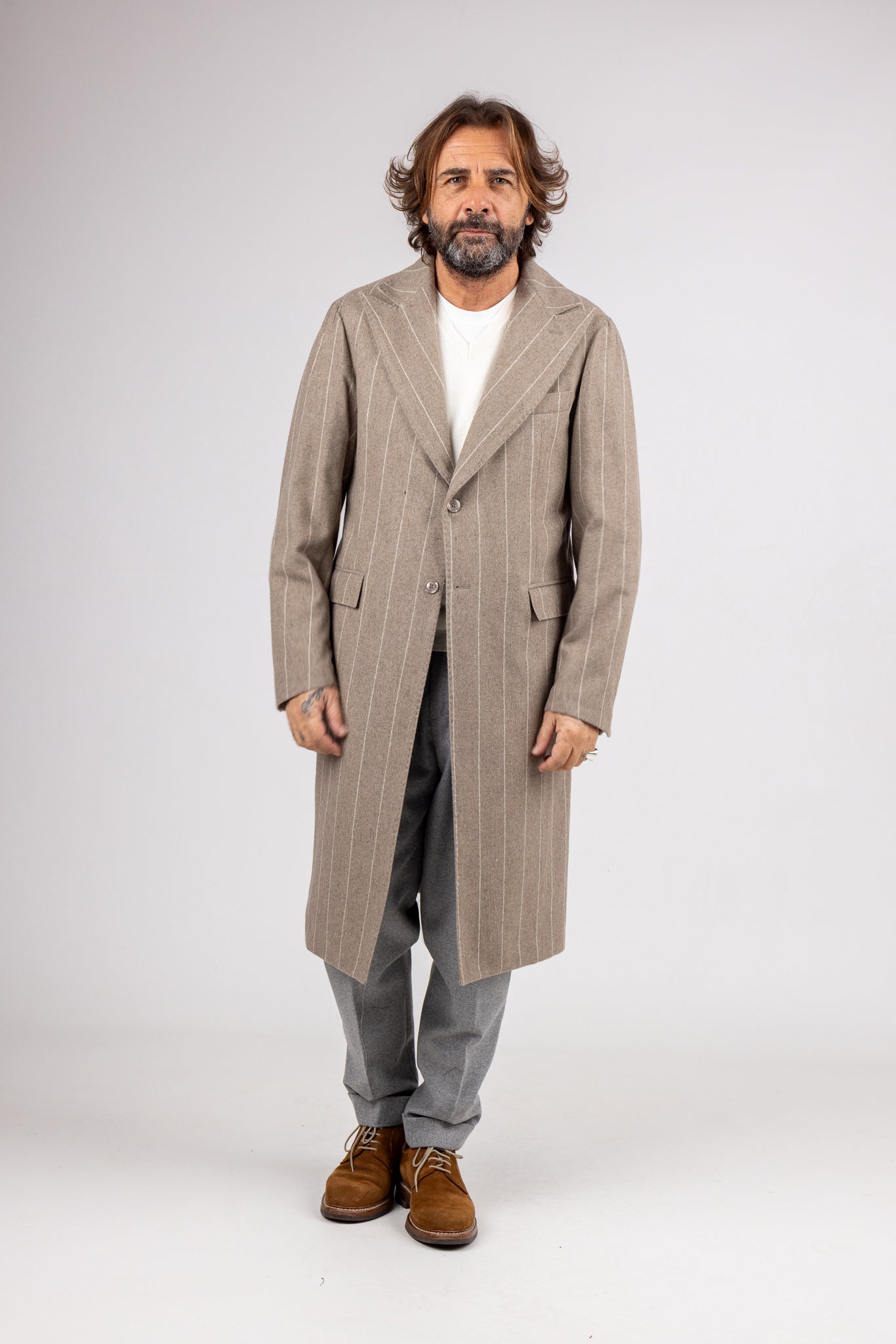 Cappotto Sartoria Gessato