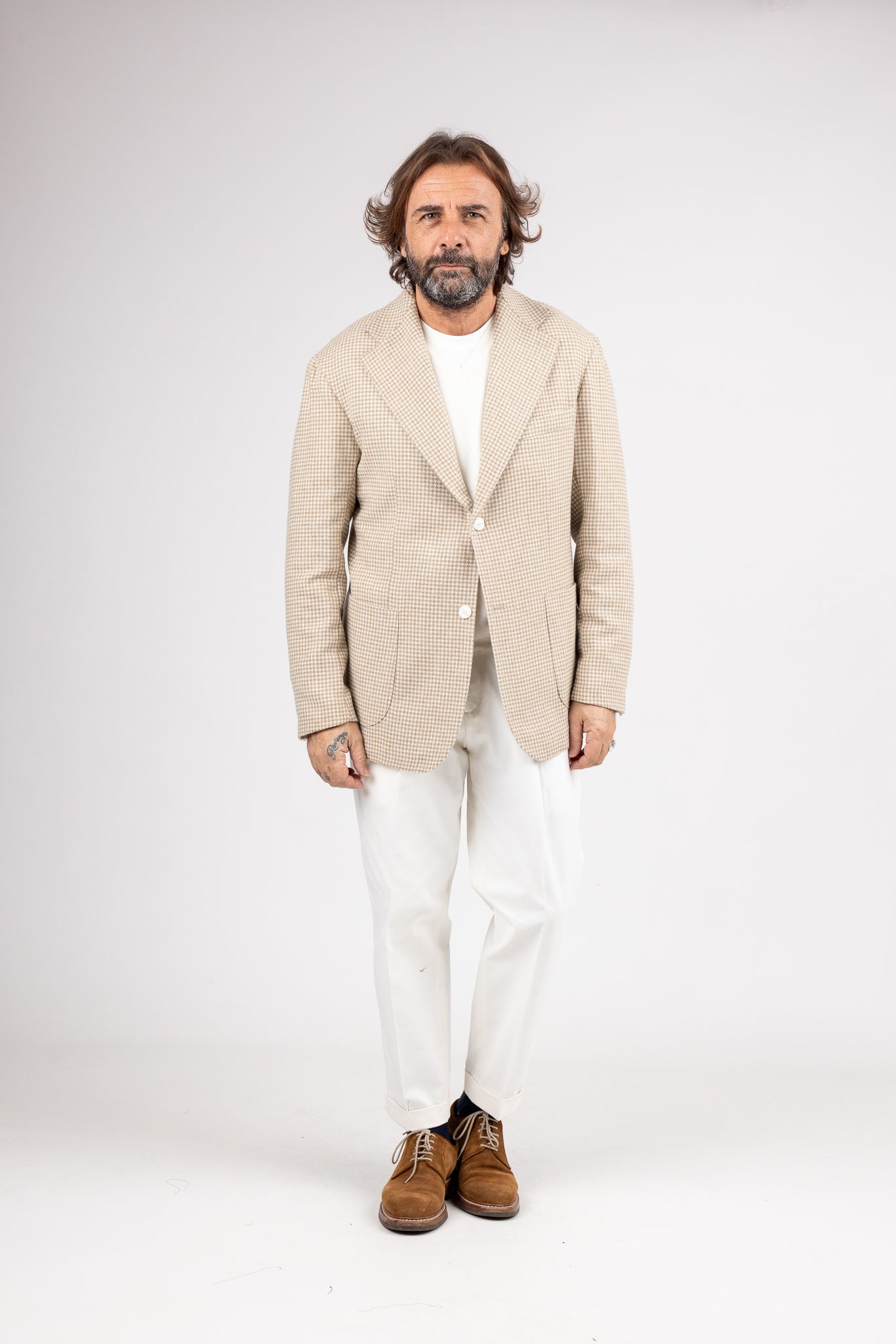 Giacca Napoli Oliver Pied de Poule