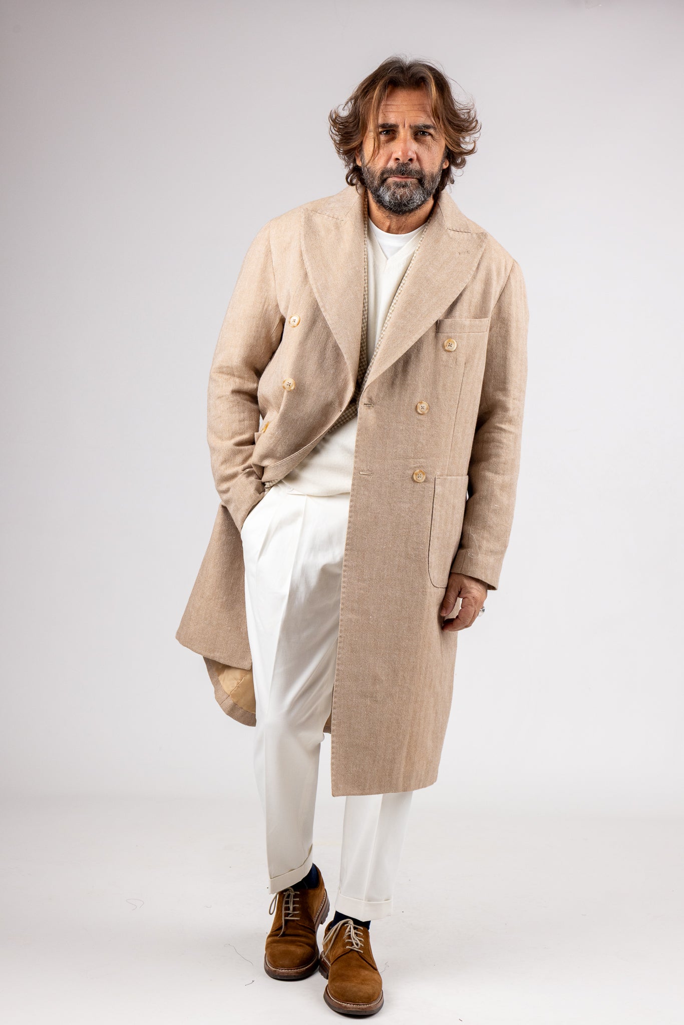 Spolvero Doppiopetto Spigato