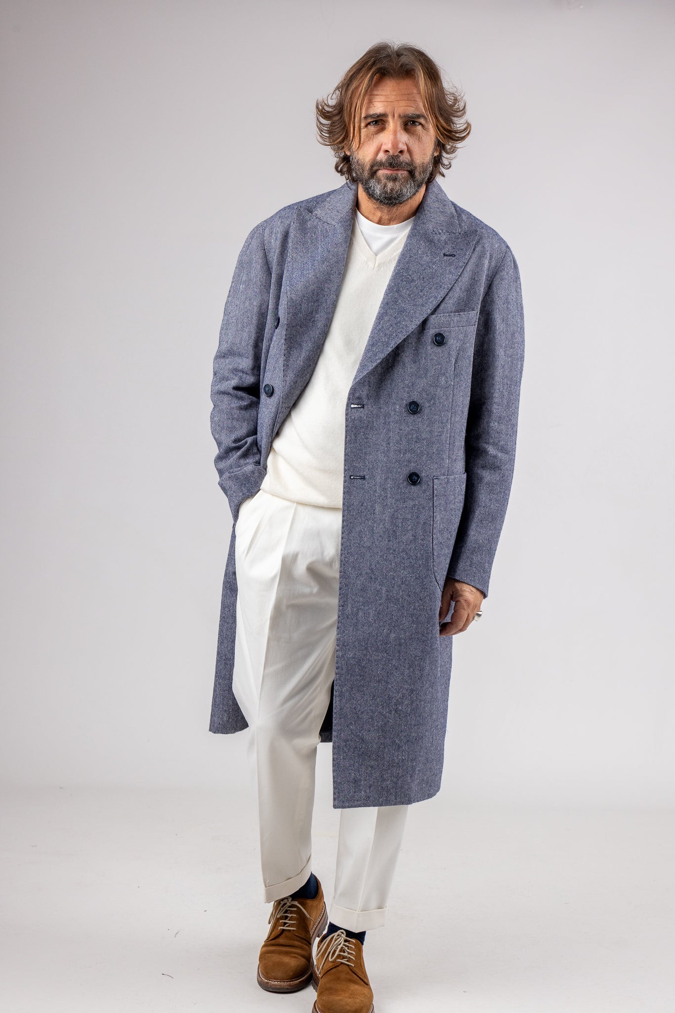 Spolvero Doppiopetto Spigato