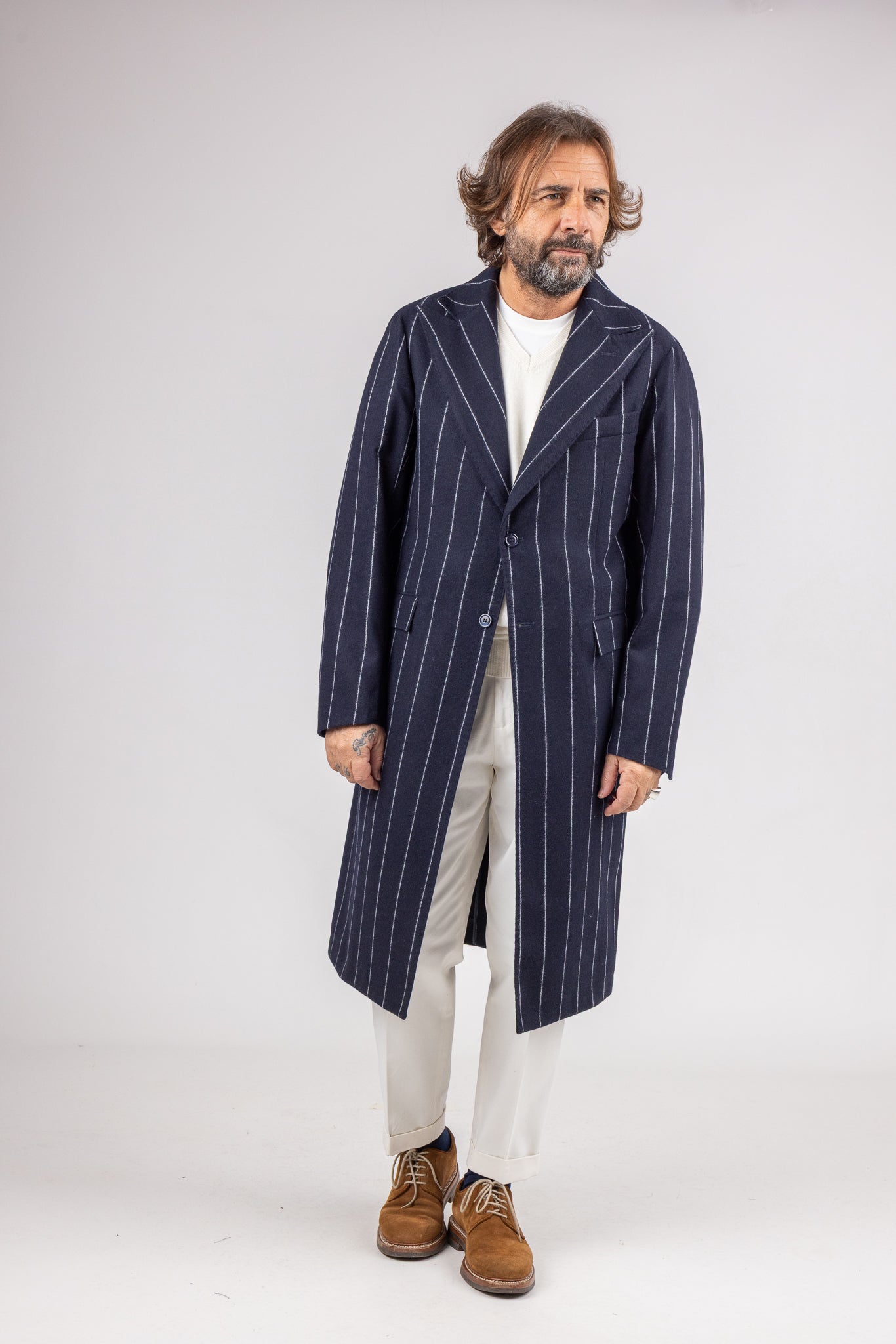 Cappotto Sartoria Gessato