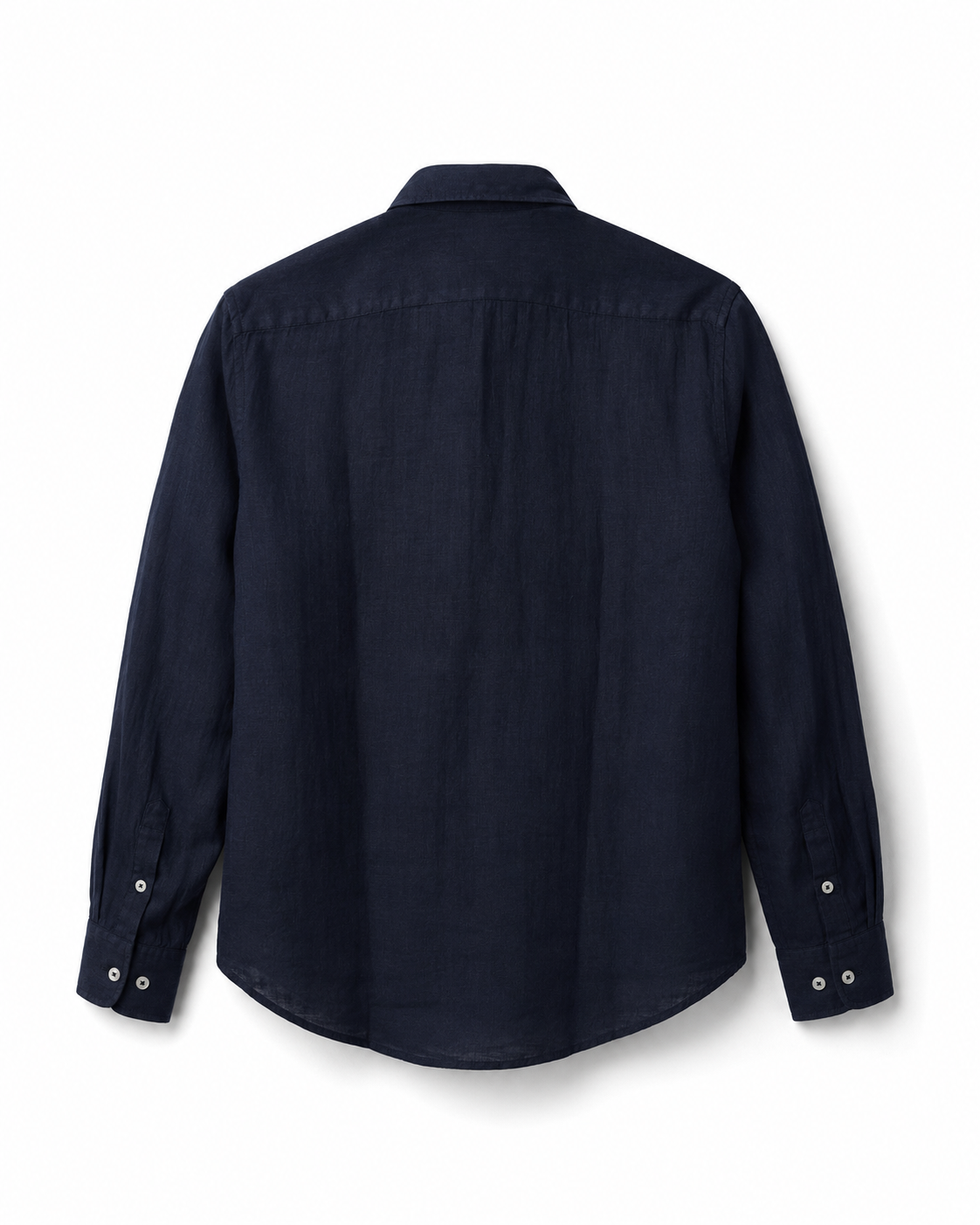 Polo Camicia Lino Tinta Unita