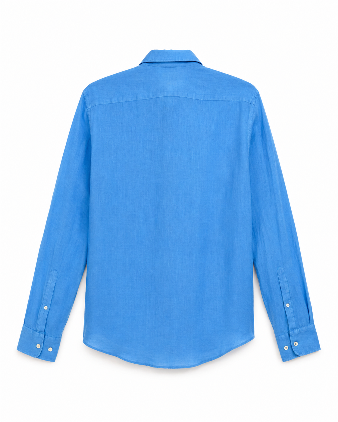 Polo Camicia Lino Tinta Unita