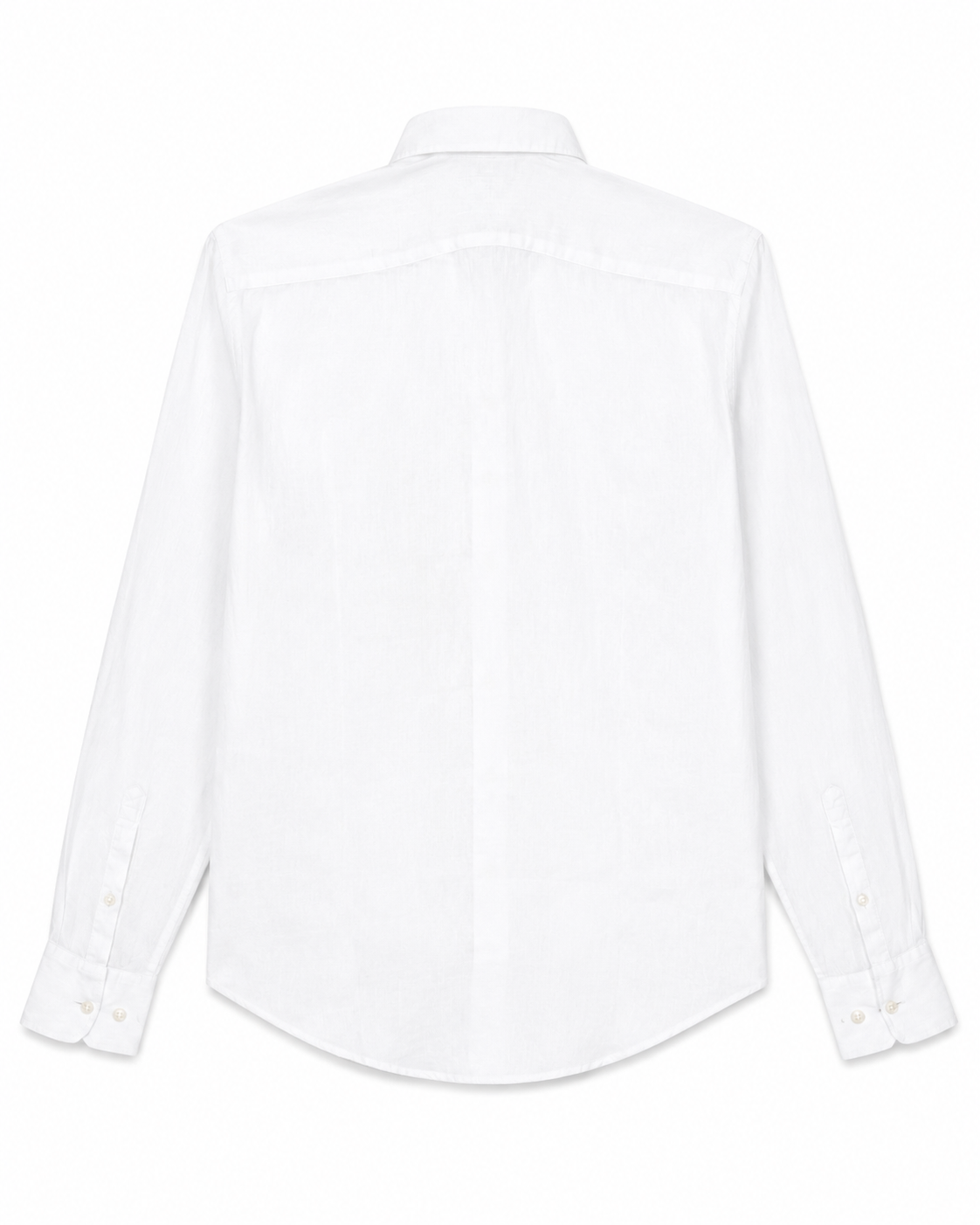 Polo Camicia Lino Tinta Unita