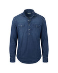Polo Camicia Denim