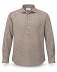 Polo Camicia Over Flanella Quadro