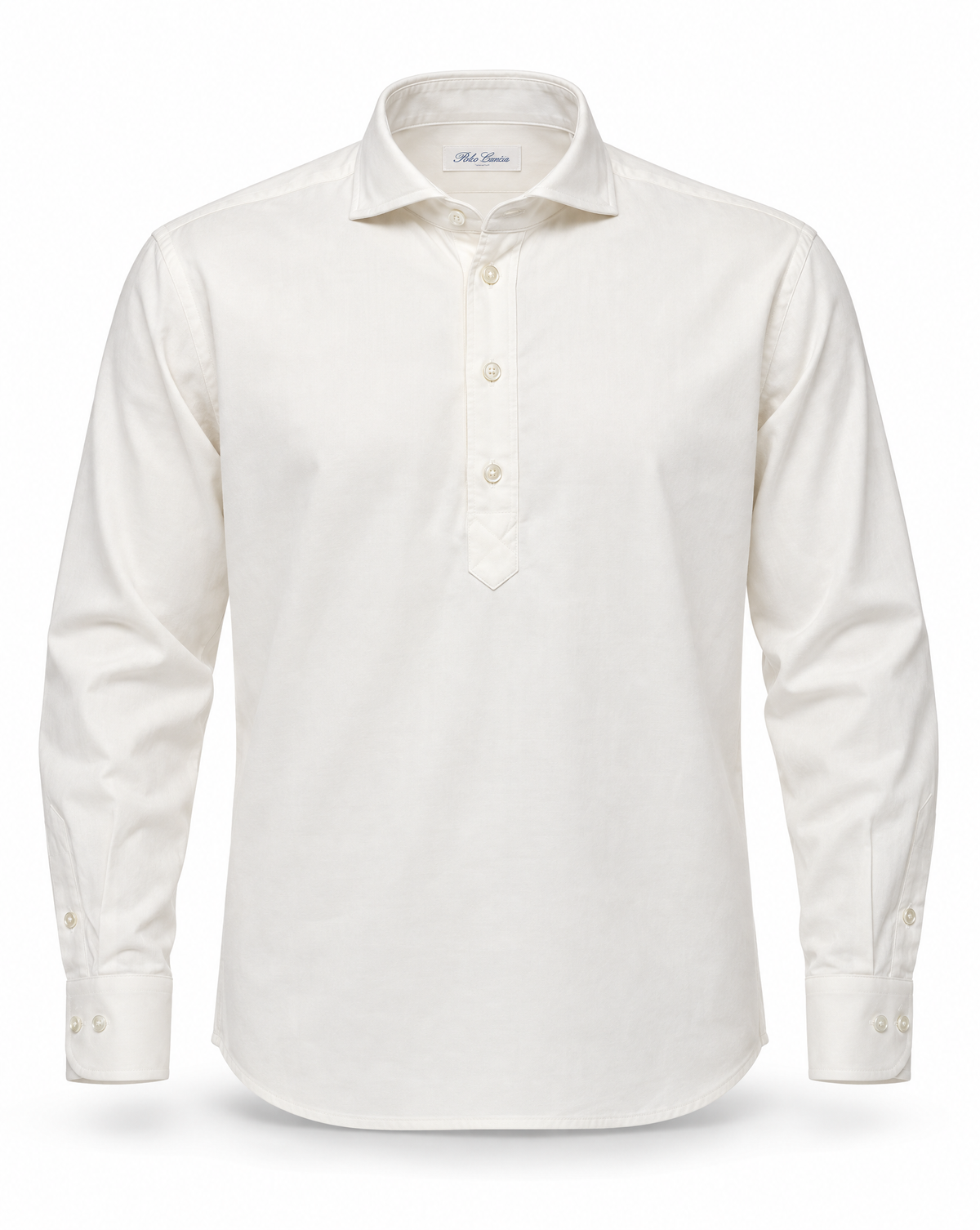 Polo Camicia Over Flanella Unita
