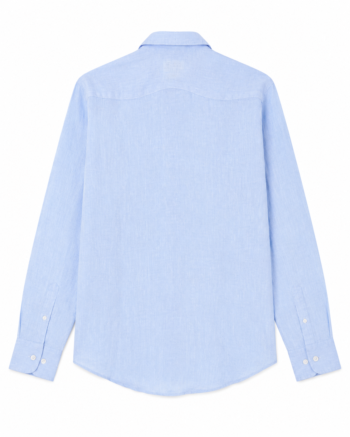 Polo Camicia Lino Tinta Unita