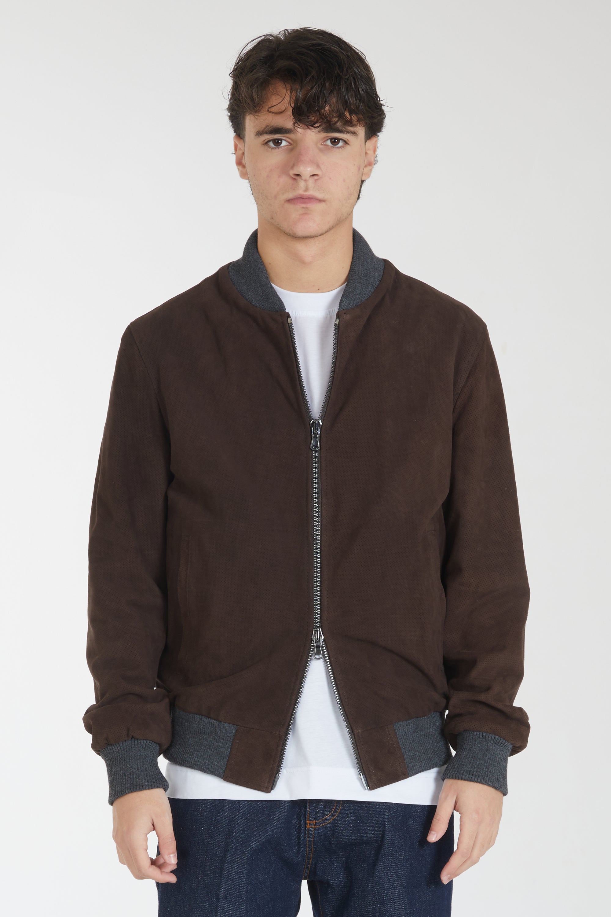 Bomber College Traforato