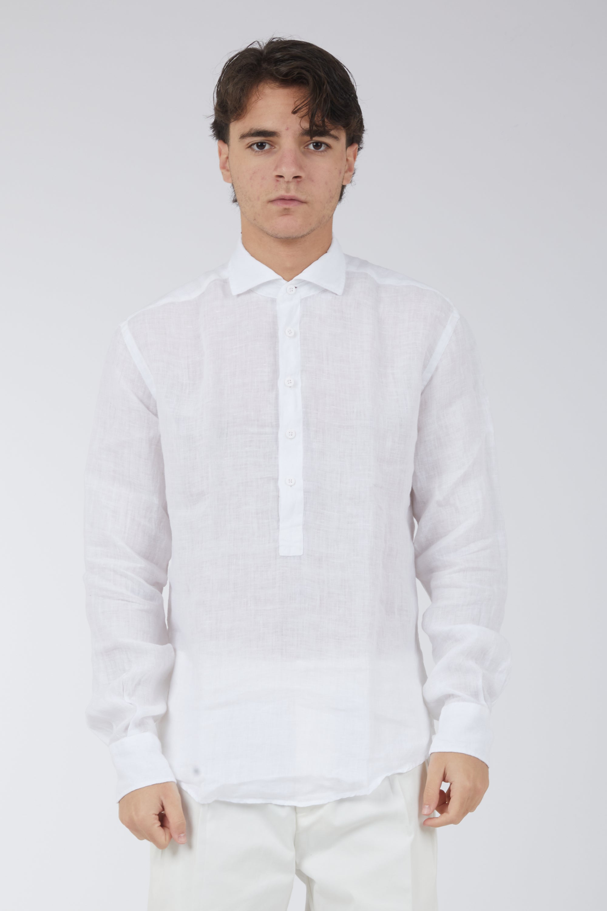 Polo Camicia Lino