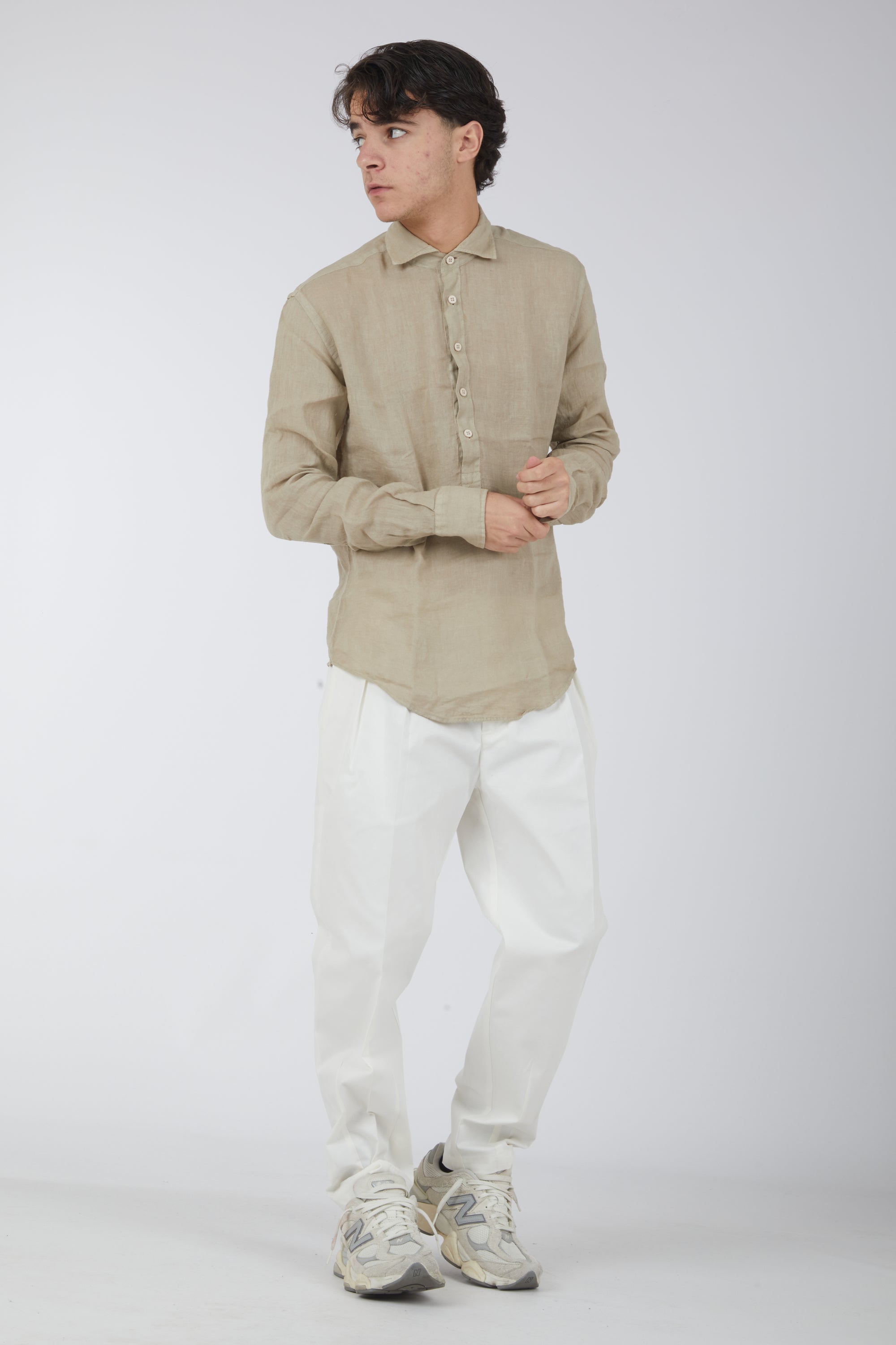 Polo Camicia Lino